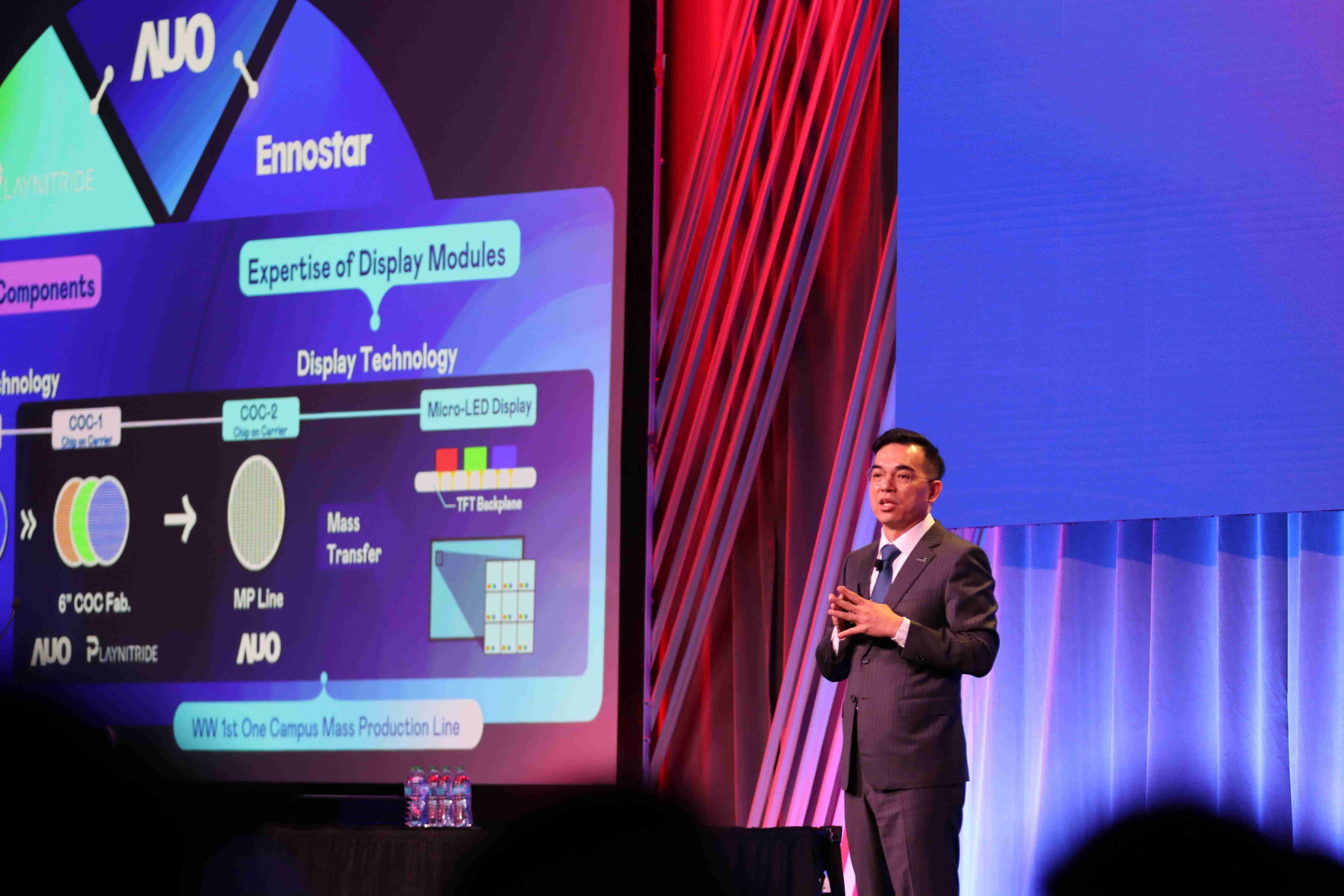2025 SID显示周登场，，龙门国际光电执行长暨总经理柯富仁博士以〝Redefining Displays: Inspiring New Possibilities〞发表主题演说，，，，带领龙门国际以智能显示解决方案先驱，，，，透过AI赋能，，，重塑显示的视觉创新体验
